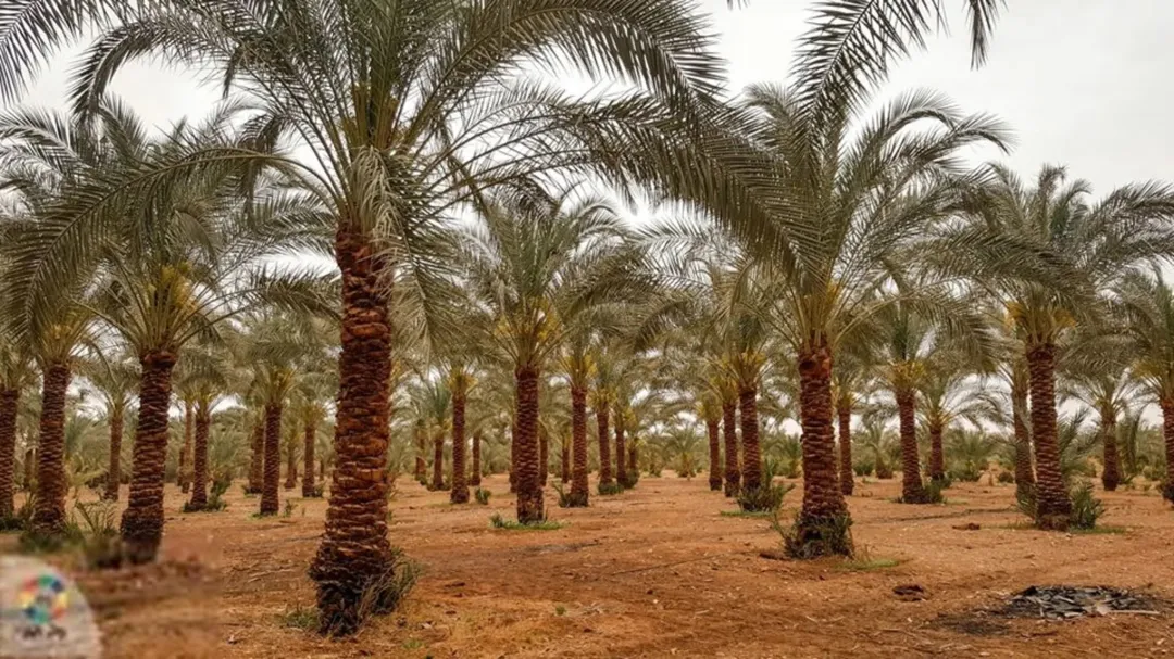 مزارع نخيل فاخرة في قلب الغور الأردني – مساحات متنوعة