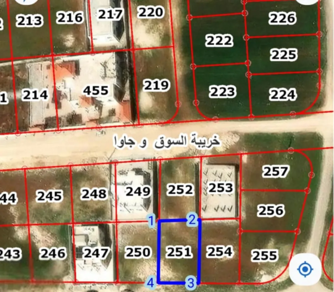 ارض للبيع في حسبان