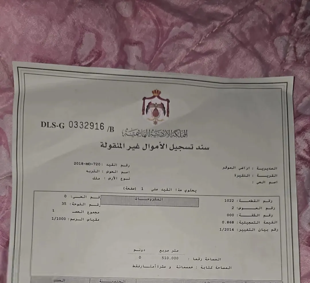 أرض سكنية للبدل في الموقر – النقيرة