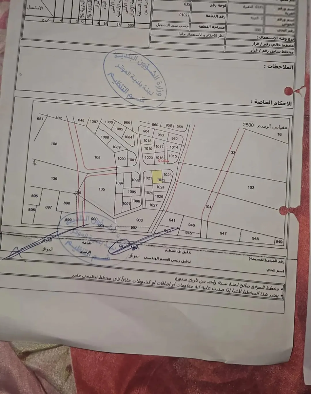 أرض سكنية للبدل في الموقر – النقيرة