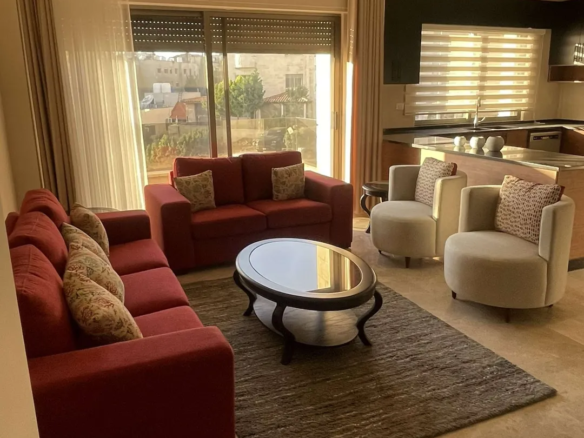 New luxury furnished apartment in Deir Ghbar for rent – Amman, Jordan | ID 594304