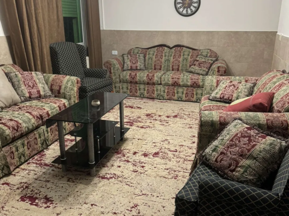Luxury furnished apartment in the heart of Dahiet Al Rasheed with a spacious garden – Amman, Jordan | ID 594394