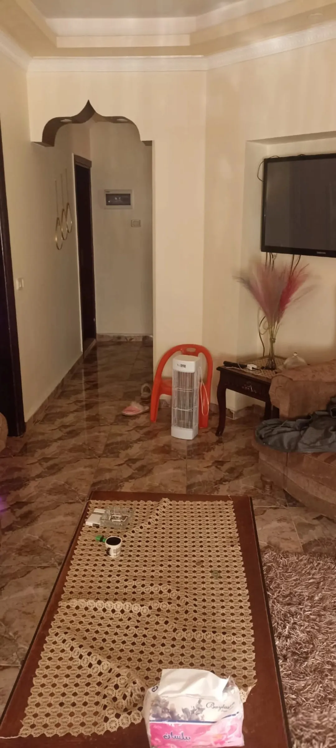 شقة مميزة في الطابق الأرضي