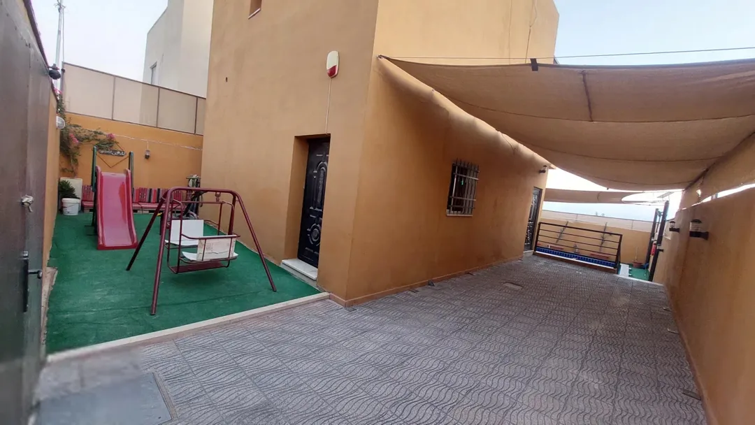 شاليه ريفي فاخر مع مسبح في الجوفه الجديدة الشونه الجنوبيه