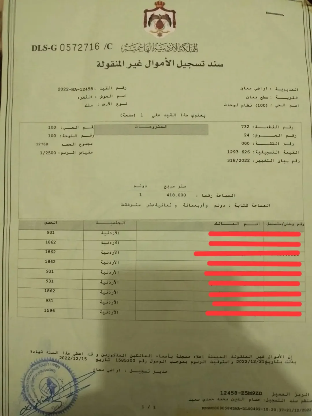 قطعتين أرض للبيع كل قطعه قاشون منفصل فرصه إستثماريه للجادين