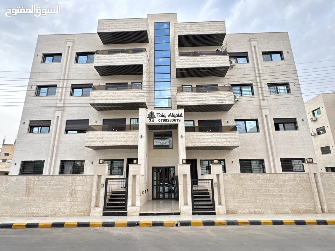 شقة للبيع في إسكان 34 – الطابق الأول – مساحة 114م