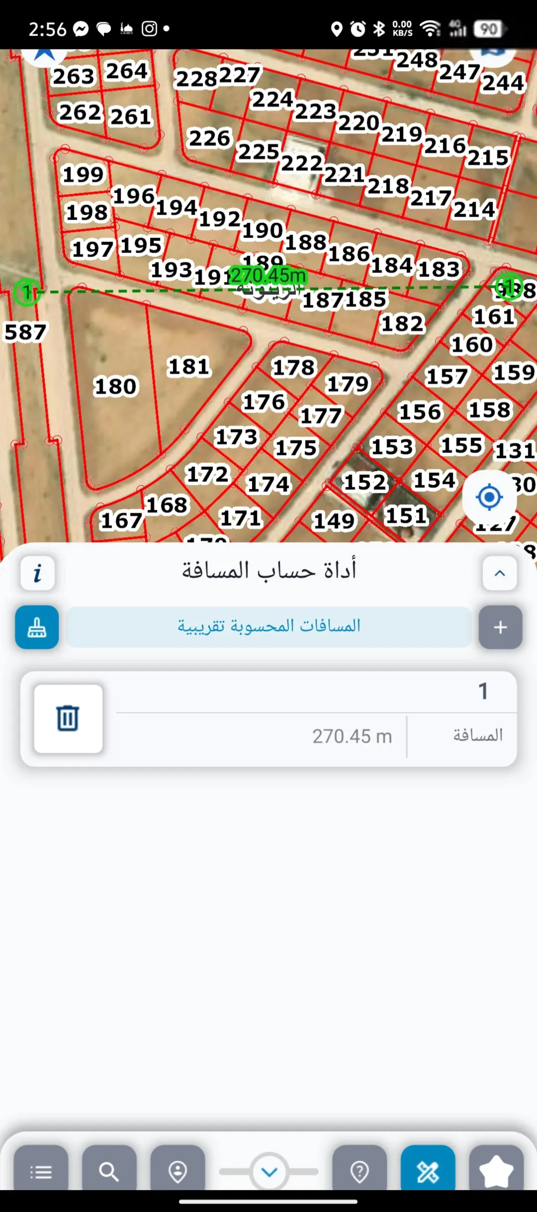 قطعة أرض مميزة في منطقة الزيتونة خلف الفلل الاندلسية