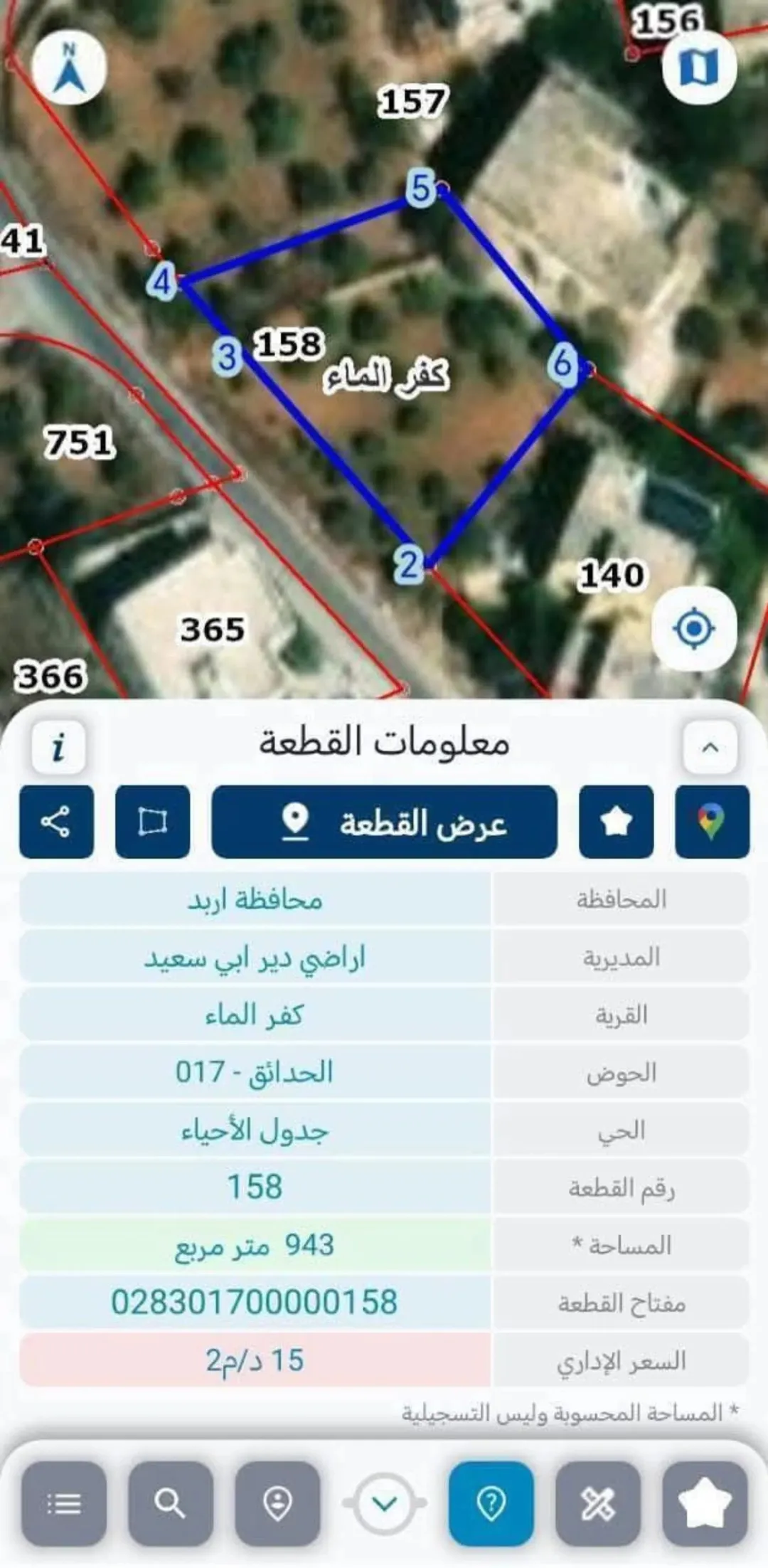أرض مميزة للبيع في كفر الماء – إربد