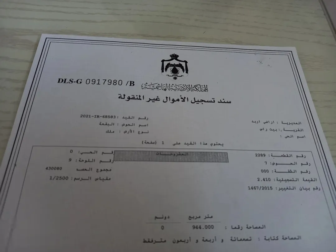 أرض مشجره زيتون للبيع تصلح للبناء.