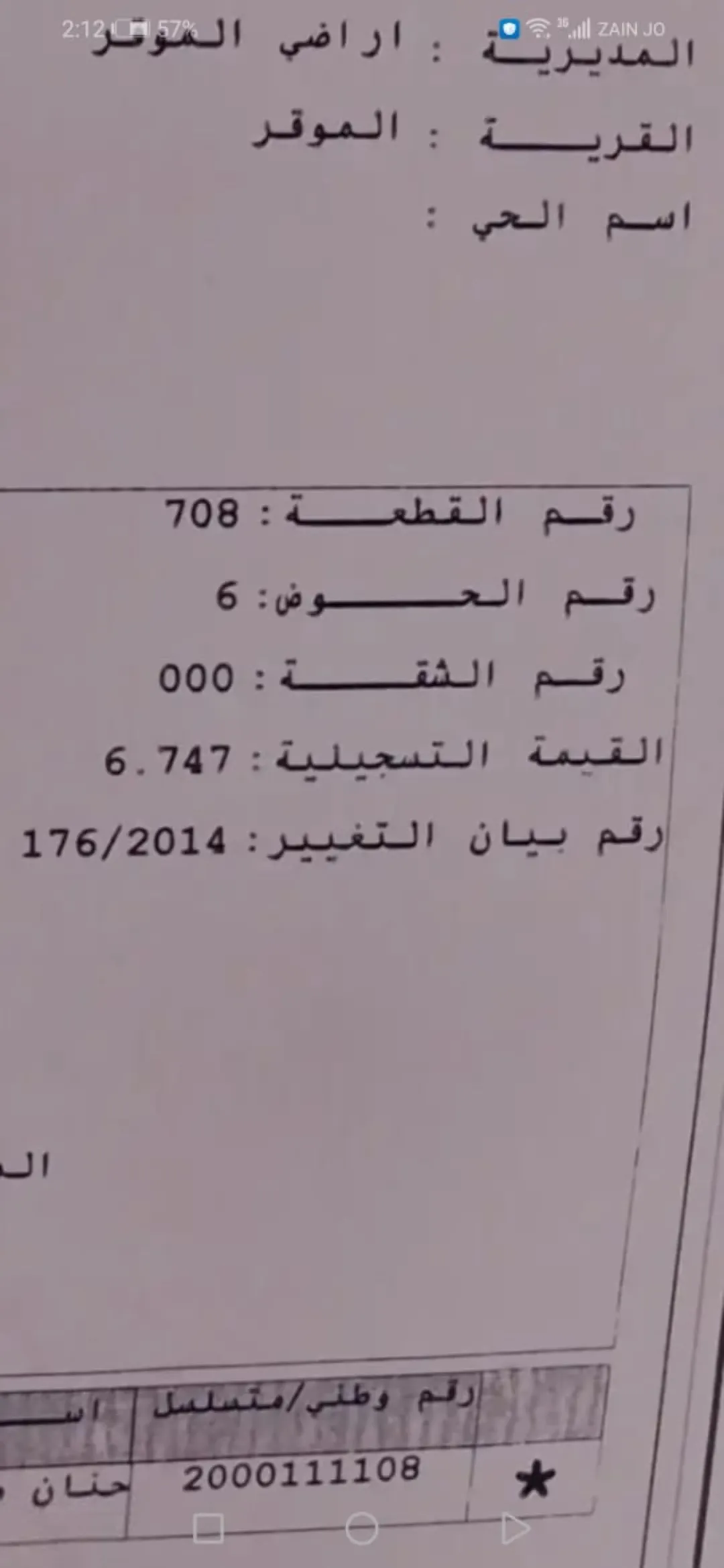 أرض سكنية مميزة للبيع في الموقر بإطلالة على شارعين رئيسيين
