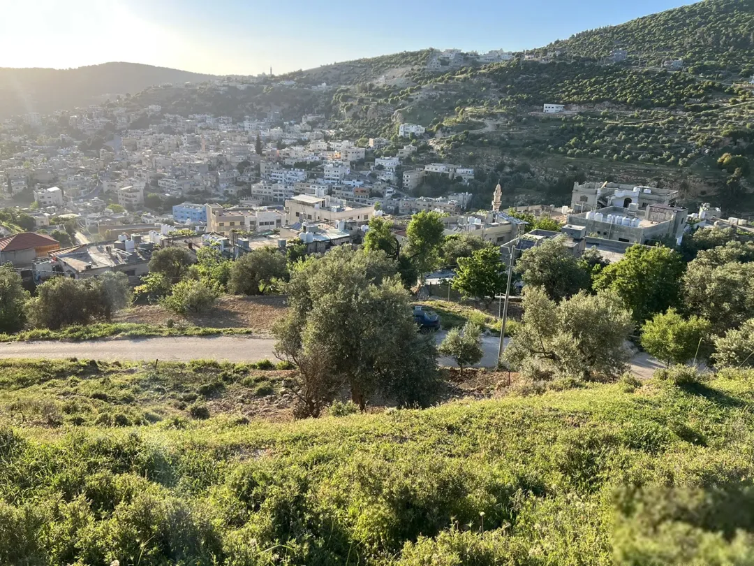أرض بإطلالة مباشرة على قلعة عجلون للبيع