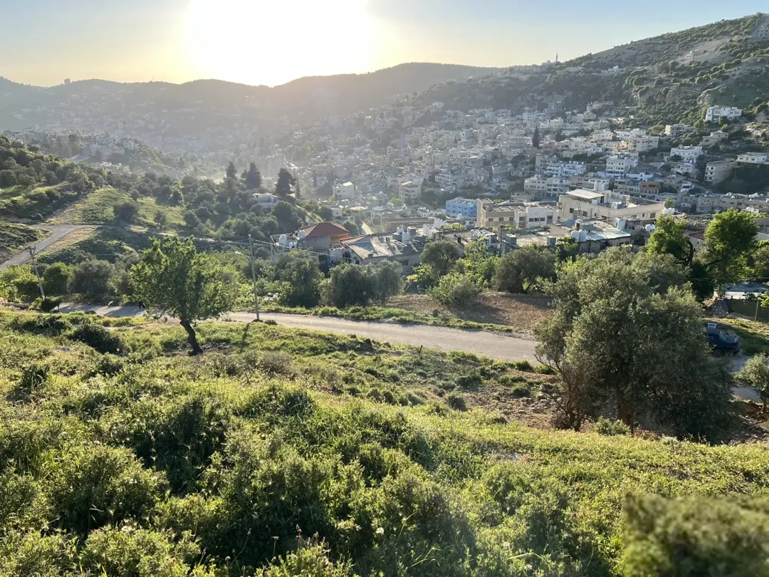 أرض بإطلالة مباشرة على قلعة عجلون للبيع