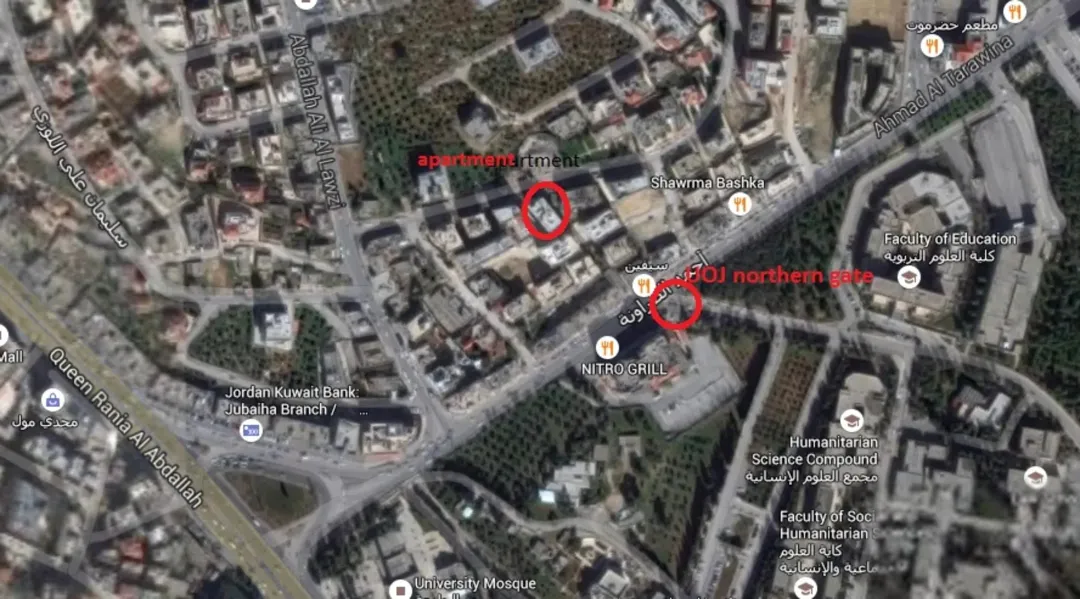 ستوديو مفروش فاخر للإيجار في الجبيهة مقابل الجامعة الأردنية