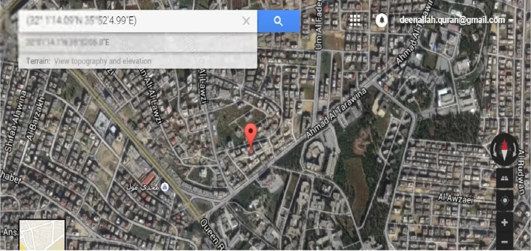 ستوديو مفروش فاخر للإيجار في الجبيهة مقابل الجامعة الأردنية