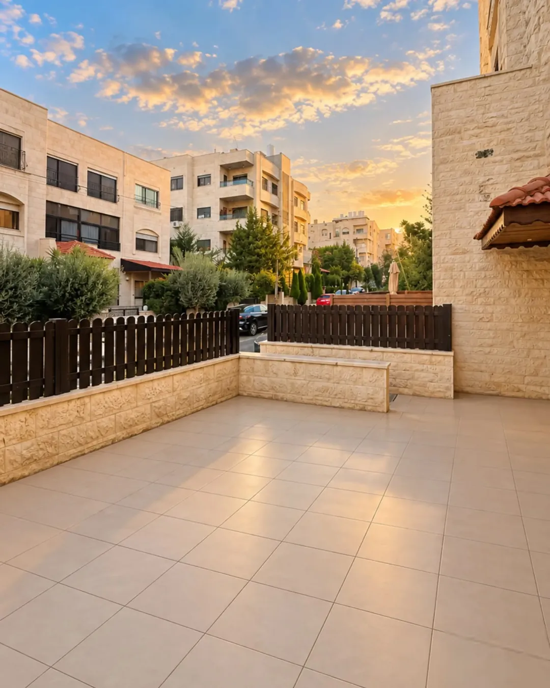 شقة ارضية باجمل مناطق الرابية عمان
