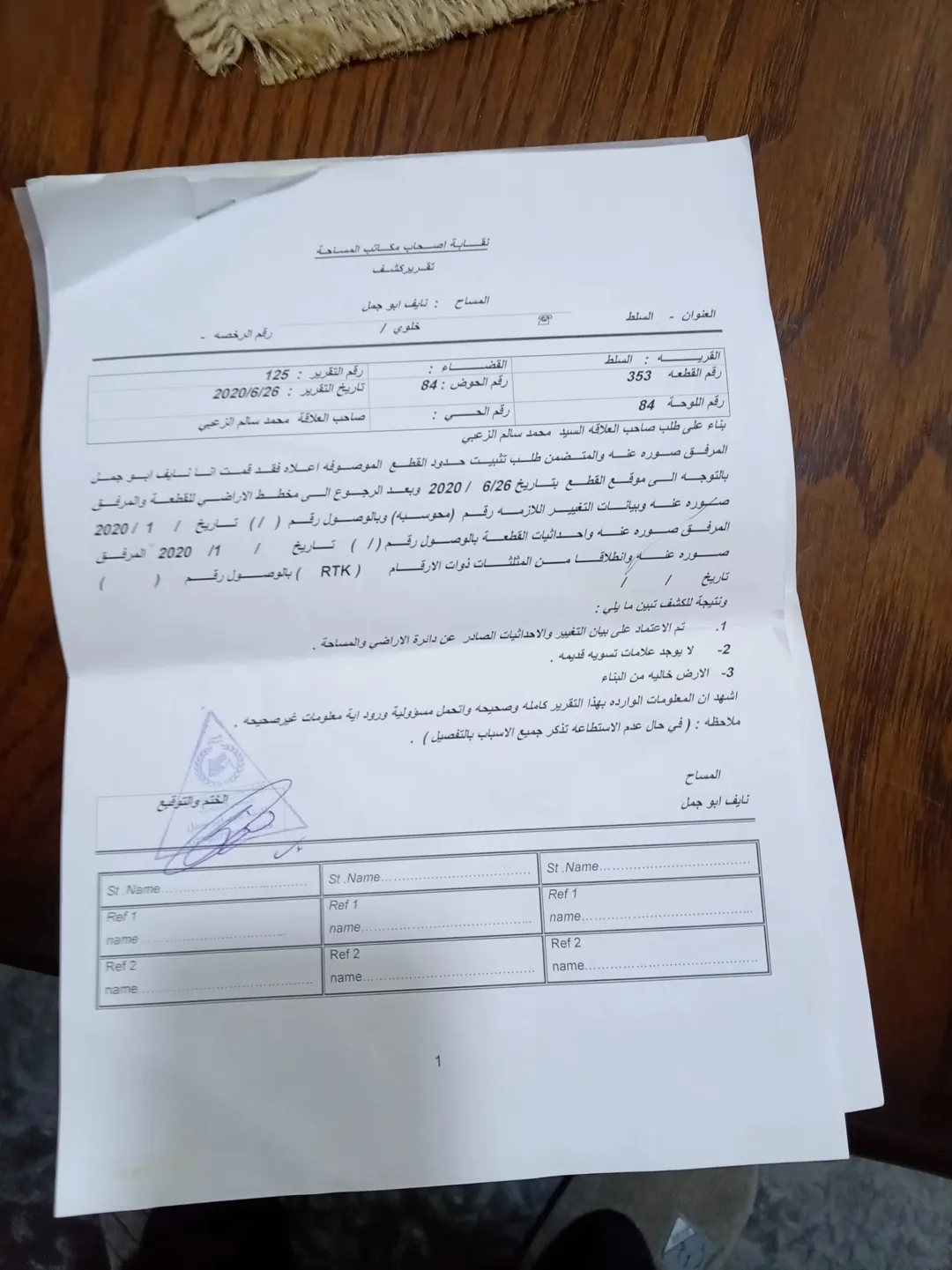 أرض للبيع السلط المغاريب