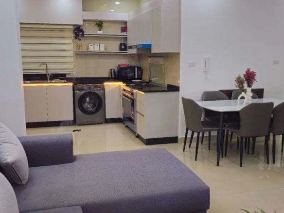 Furnished 3-bedroom apartment for rent in Tla'a Al Ali near the University Hospital – Amman, Jordan | ID 600399