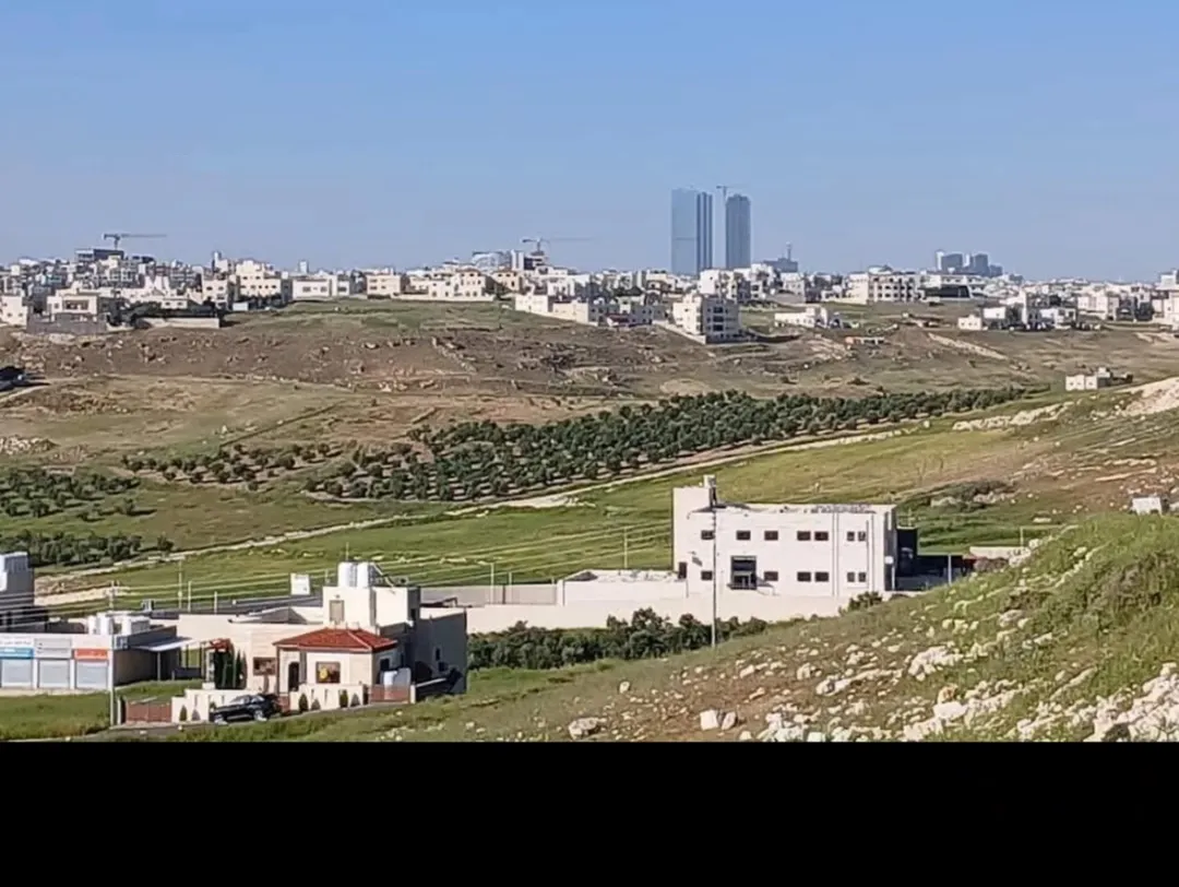 ارض للبيع مرج الحمام حوض القصير اسكان المهندسين بالقرب من ترخيص غرب عمان سكن ج احكام خاصه