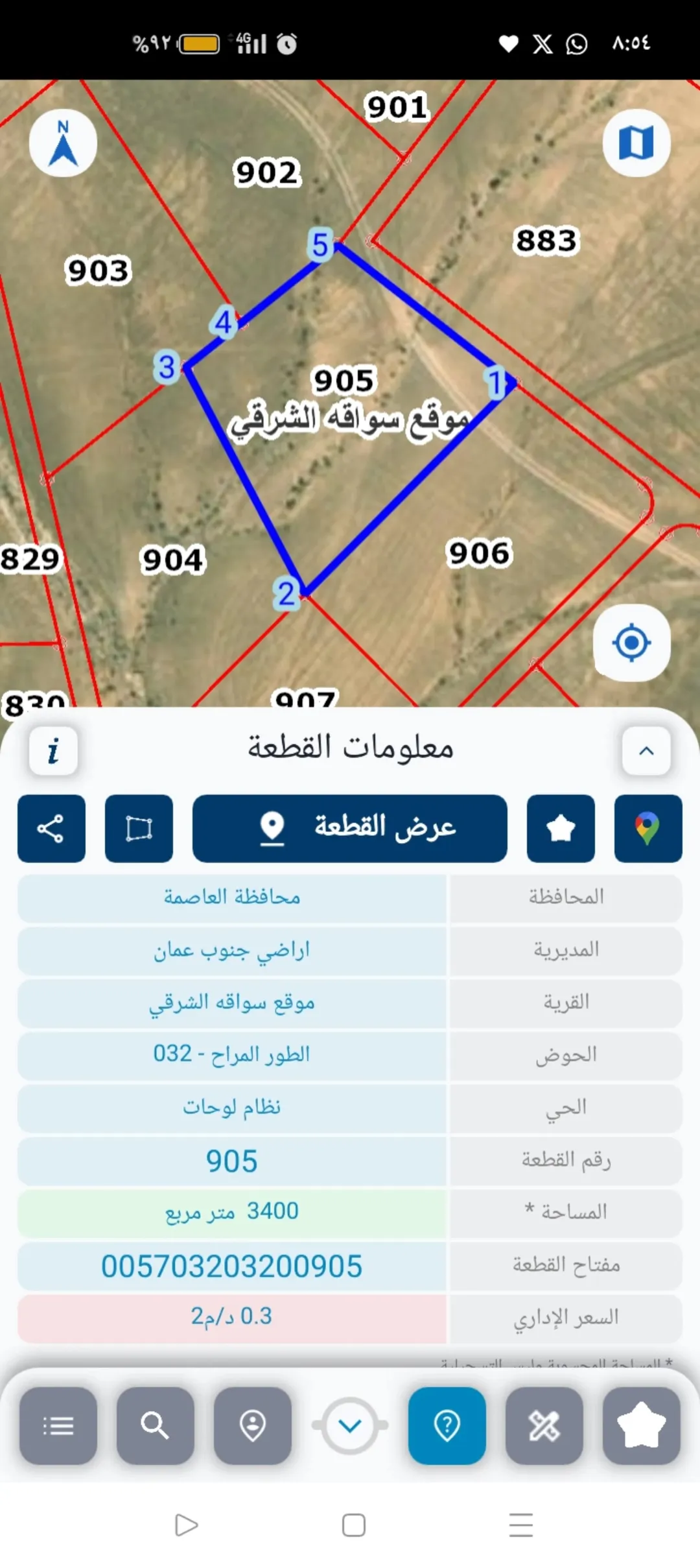 أرض زراعية مميزة للبيع في أم الرصاص – عمان