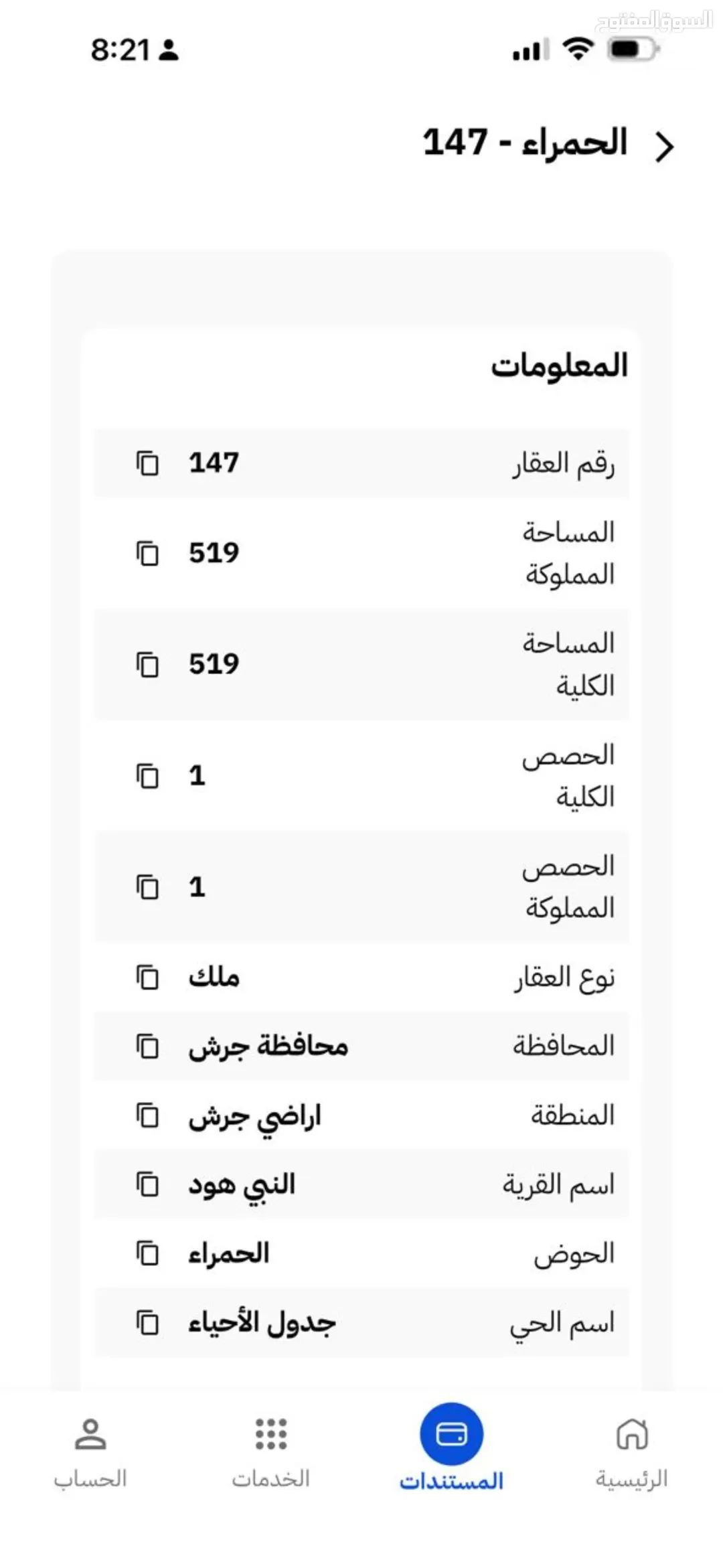 ارض مميزة للبيع
