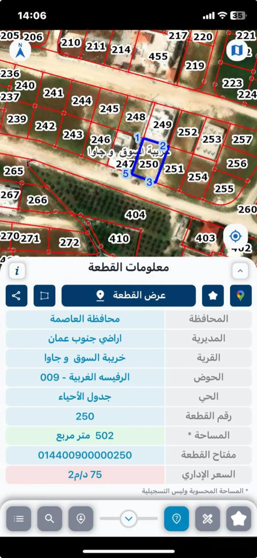 قطعة أرض سكنية مميزة للبيع في منطقة الفلل الحديثة