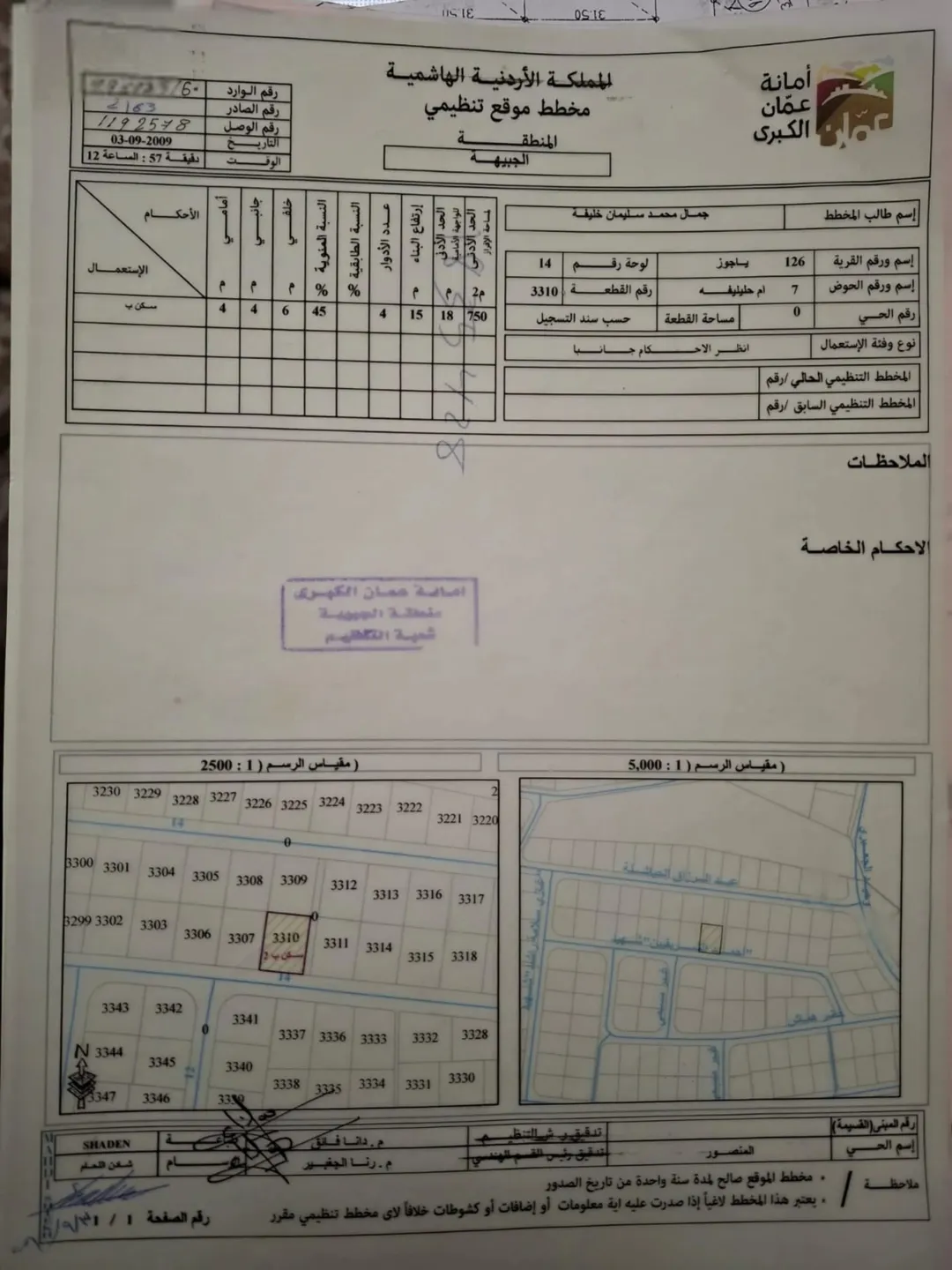 ارض مميزة للبيع في حي المنصور فرصة استثمارية رائعة