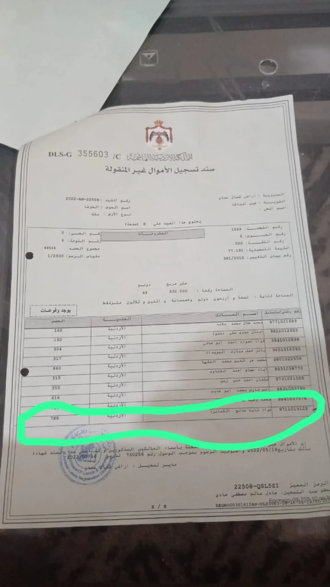 قطعت ارض تحت كافيه جبل مطله على ثلالث شوارع