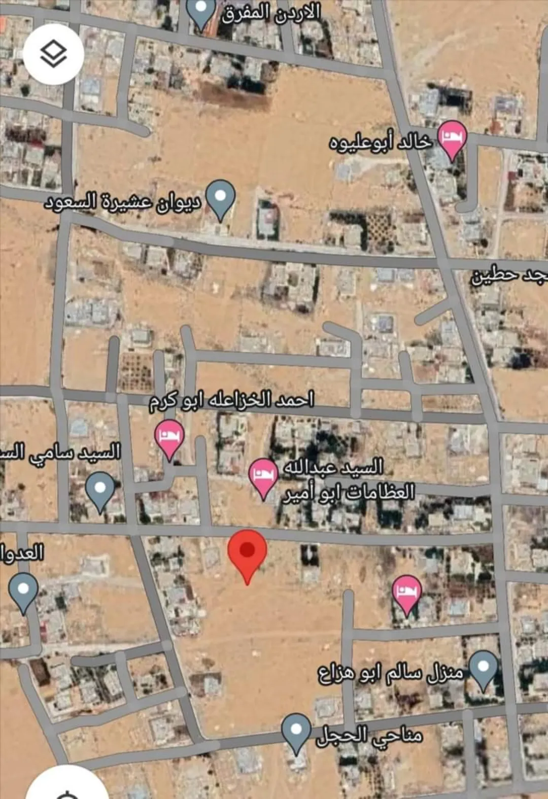 قطعة أرض مفروزة في الضاحية