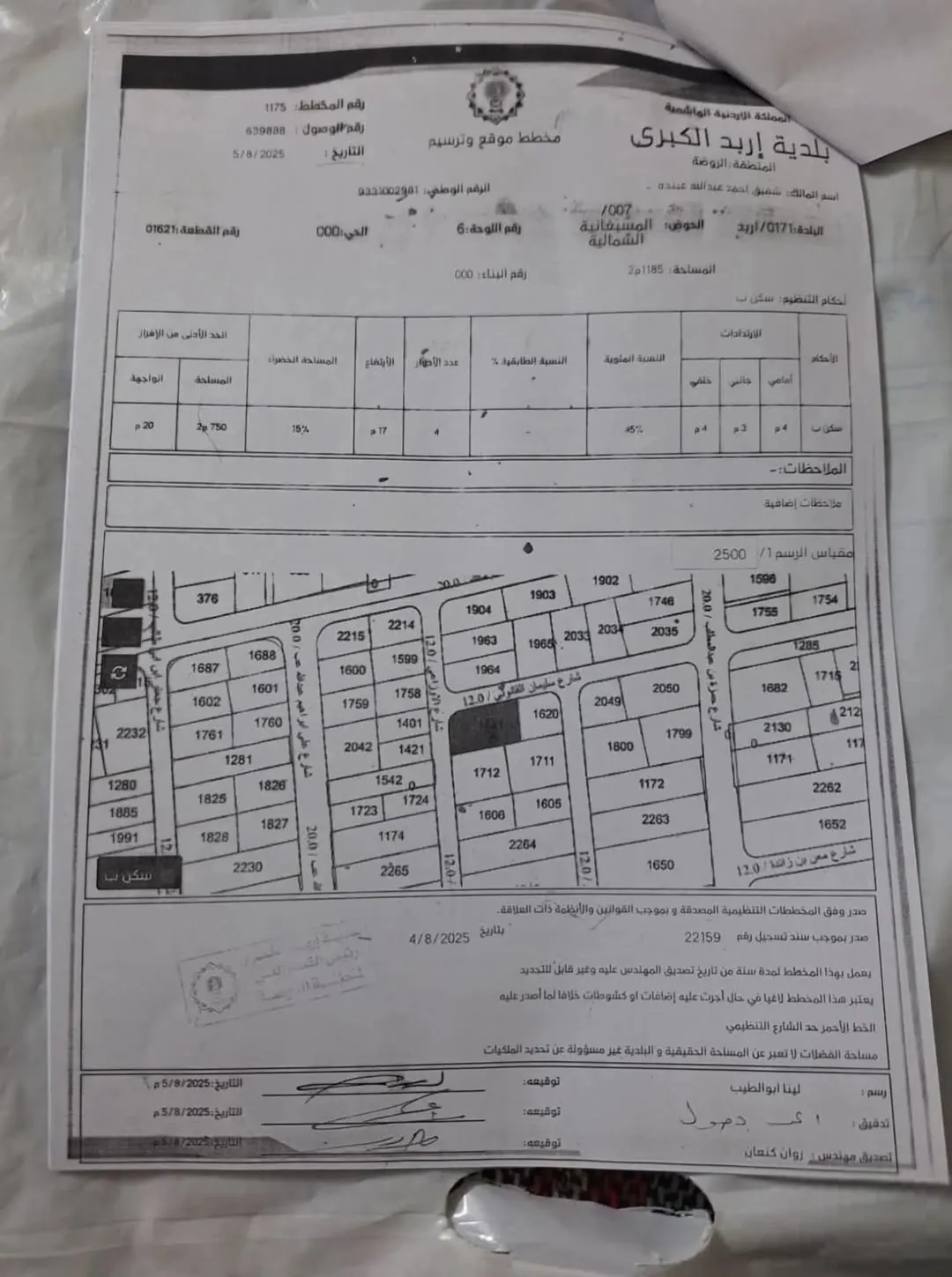 أرض سكنية للبيع في إربد – الحي الشرقي مثالية للمشاريع الإسكانية