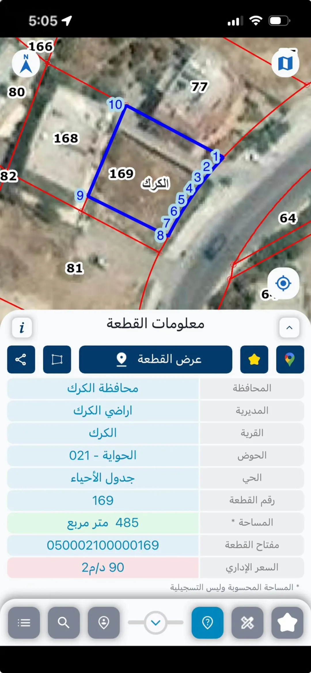 للبيع قطعة أرض مميزة في الكرك المرج