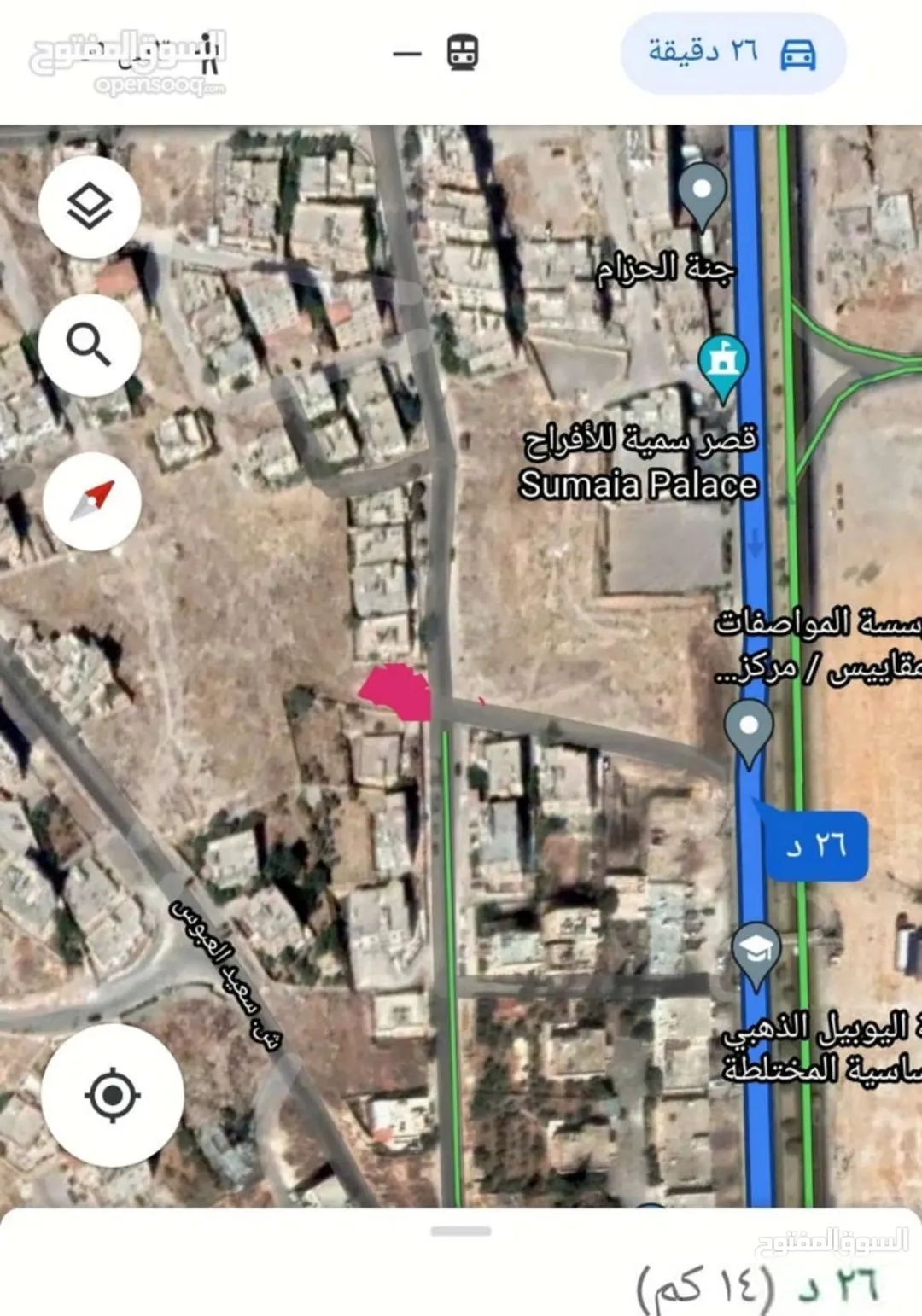 أرض سكنية للبيع في ماركا بالقرب من سوق نادي السباق