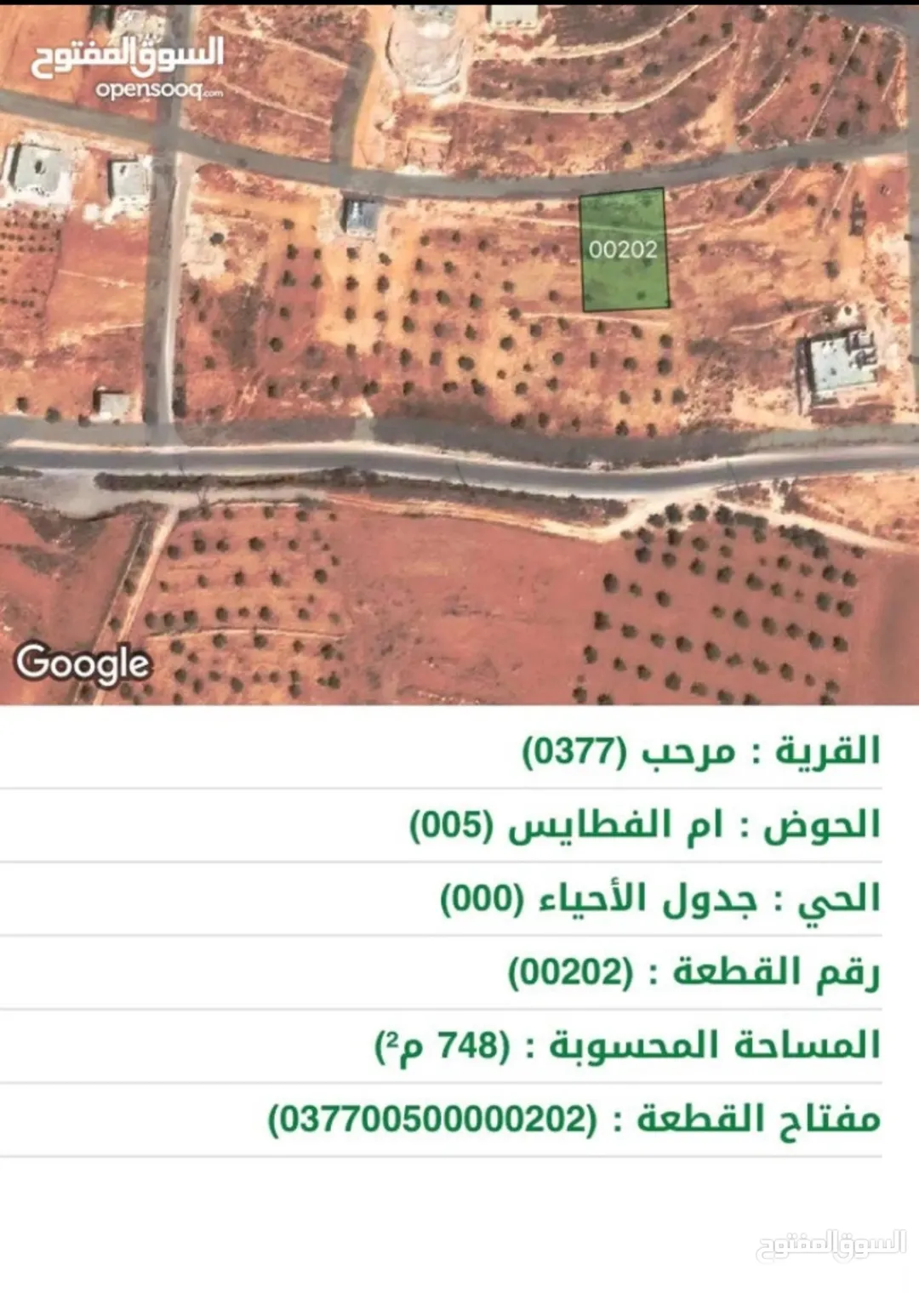 ارض بالقرب من بيرين للبيع