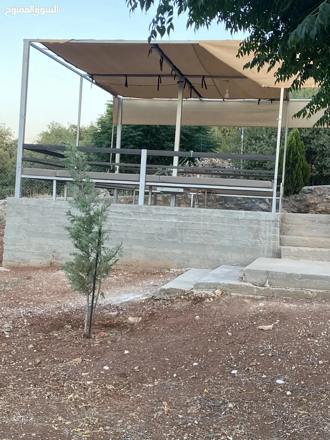 شاليه على دونم كوشات مستقل