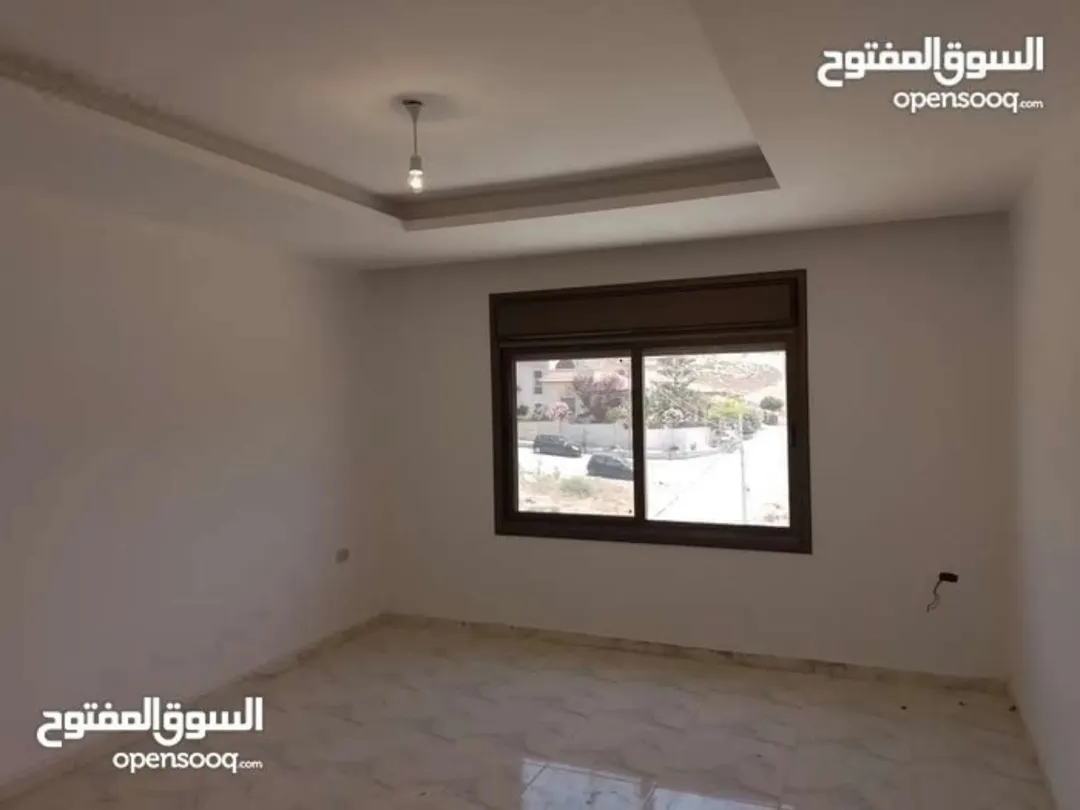 شقة طابقية ذات اطلالة جميلة مساحة 160م للبيع في أبو نصير او بدل على سيارة كهربائية كجزء من الثمن