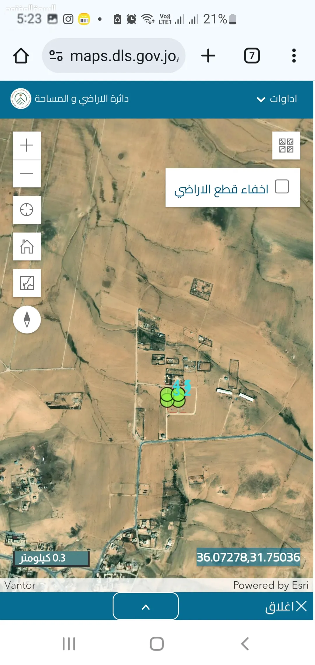 قطعة أرض سكن أ مفروزة في الموقر الكتيفه بالقرب من مشاريع Giving و زوانه