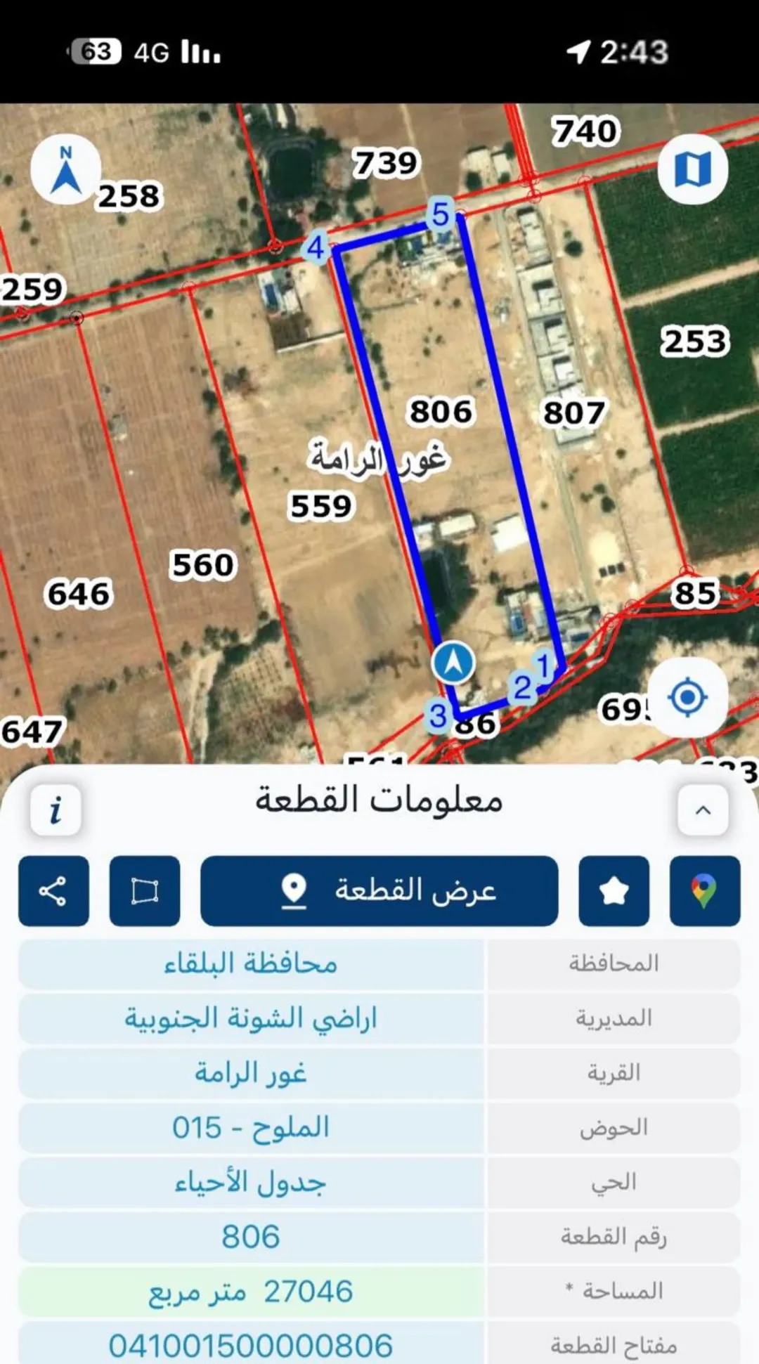 قطعة ارض مميزه للبيع