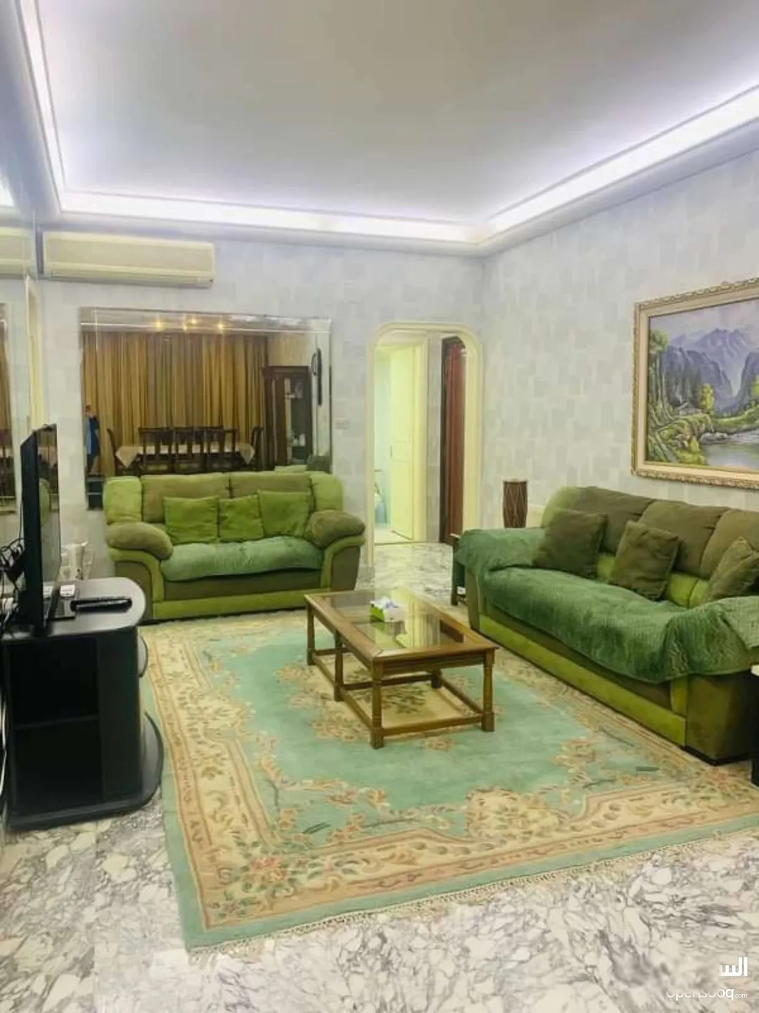 شقة مفروشة فاخرة للإيجار في الشميساني بالقرب من فندق تايكي – عمان الاردن | ID 620269
