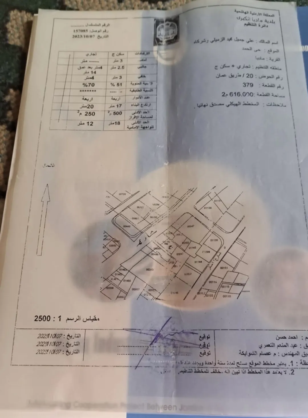 عمارة فاخرة للبيع في قلب مدينة مادبا