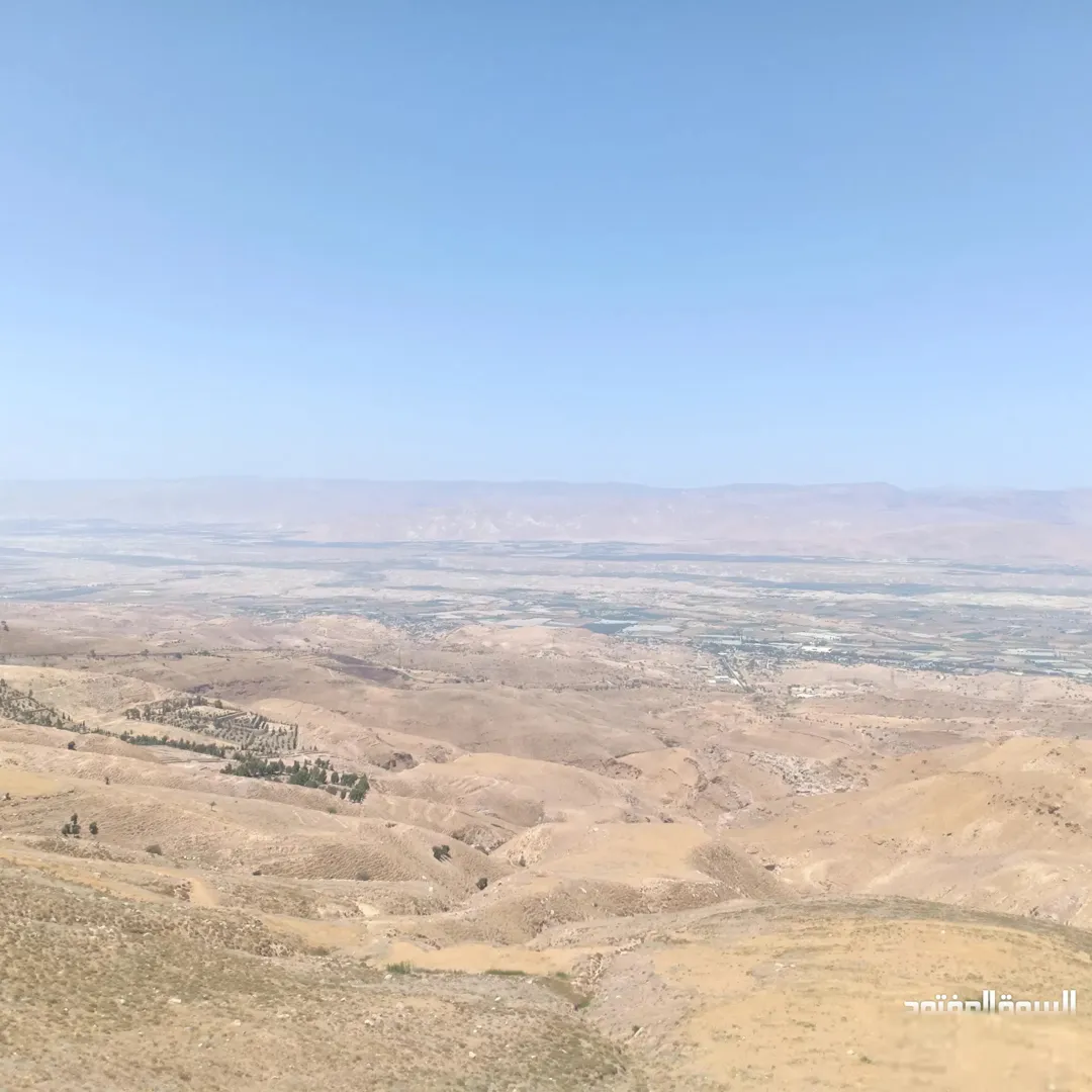 مزرعه للبيع في الصبيحي مطله على فلسطين