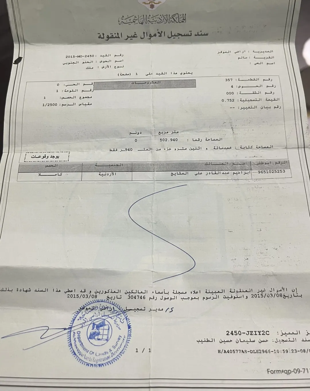ارض سكنية للبيع في قرية سالم
