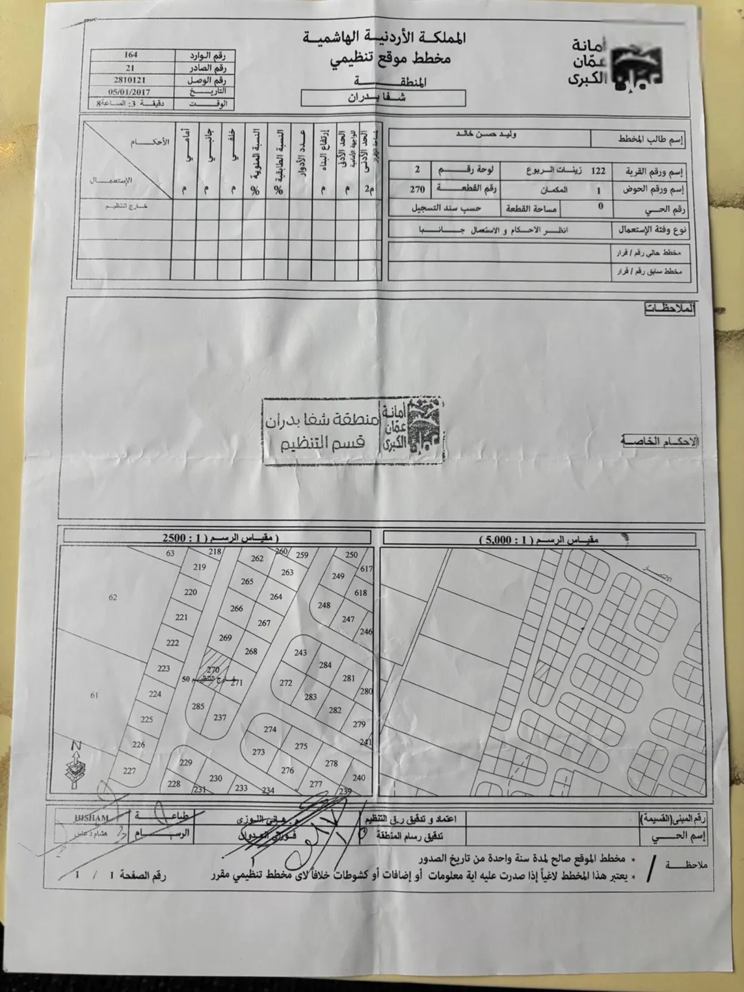 أرض سكنية مميزة للبيع في زينات الربوع – عمان