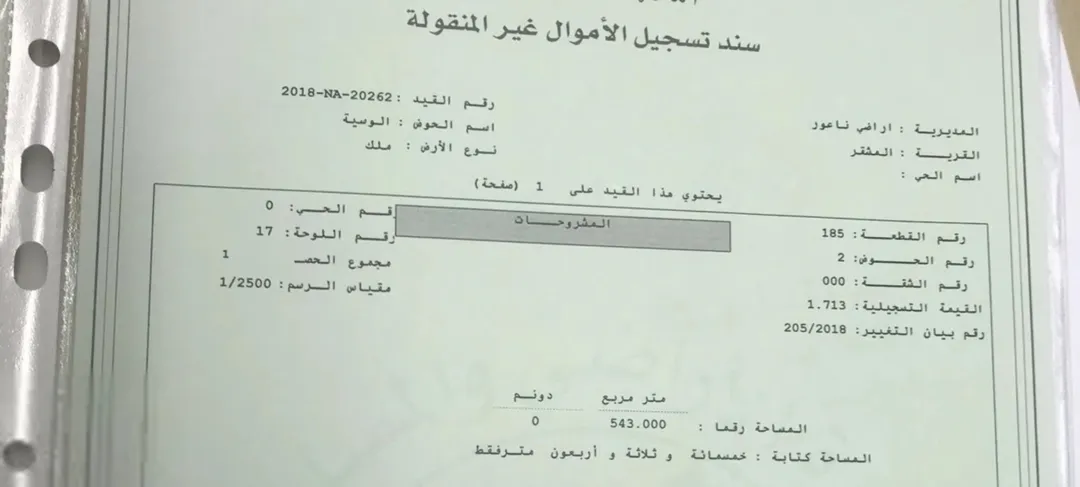 أرض زراعية في المشقر بجوار الجامعة الألمانية للبيع