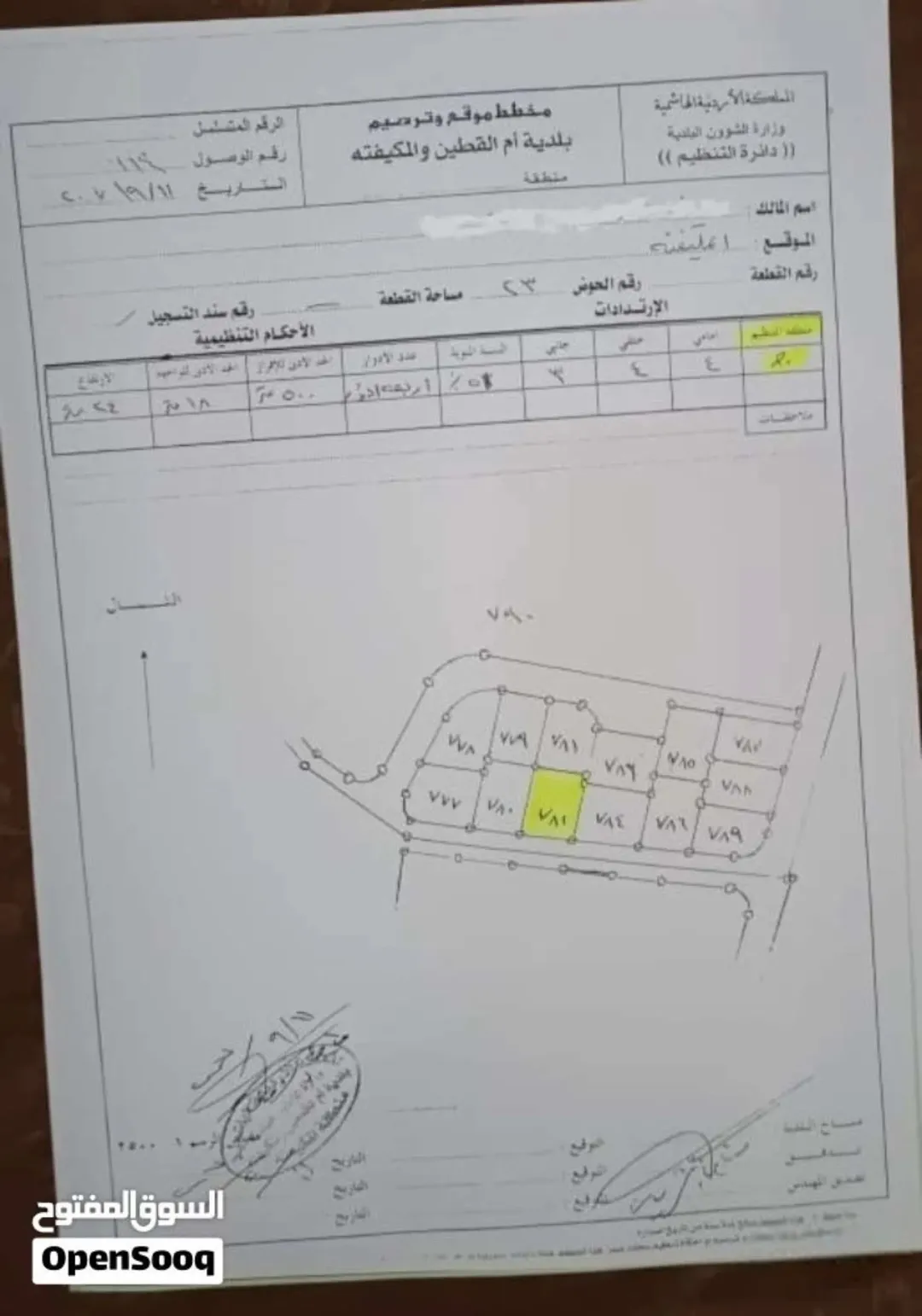أرض سكنية للبيع في المكيفته – البادية الشمالية