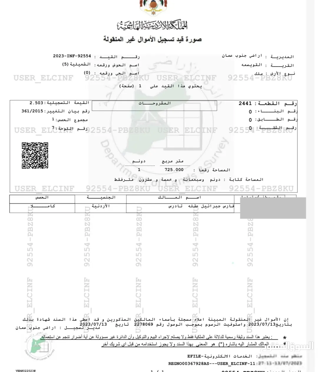 قطعة أرض تجارية مميزة للإيجار في شارع خولة بنت الأزور
