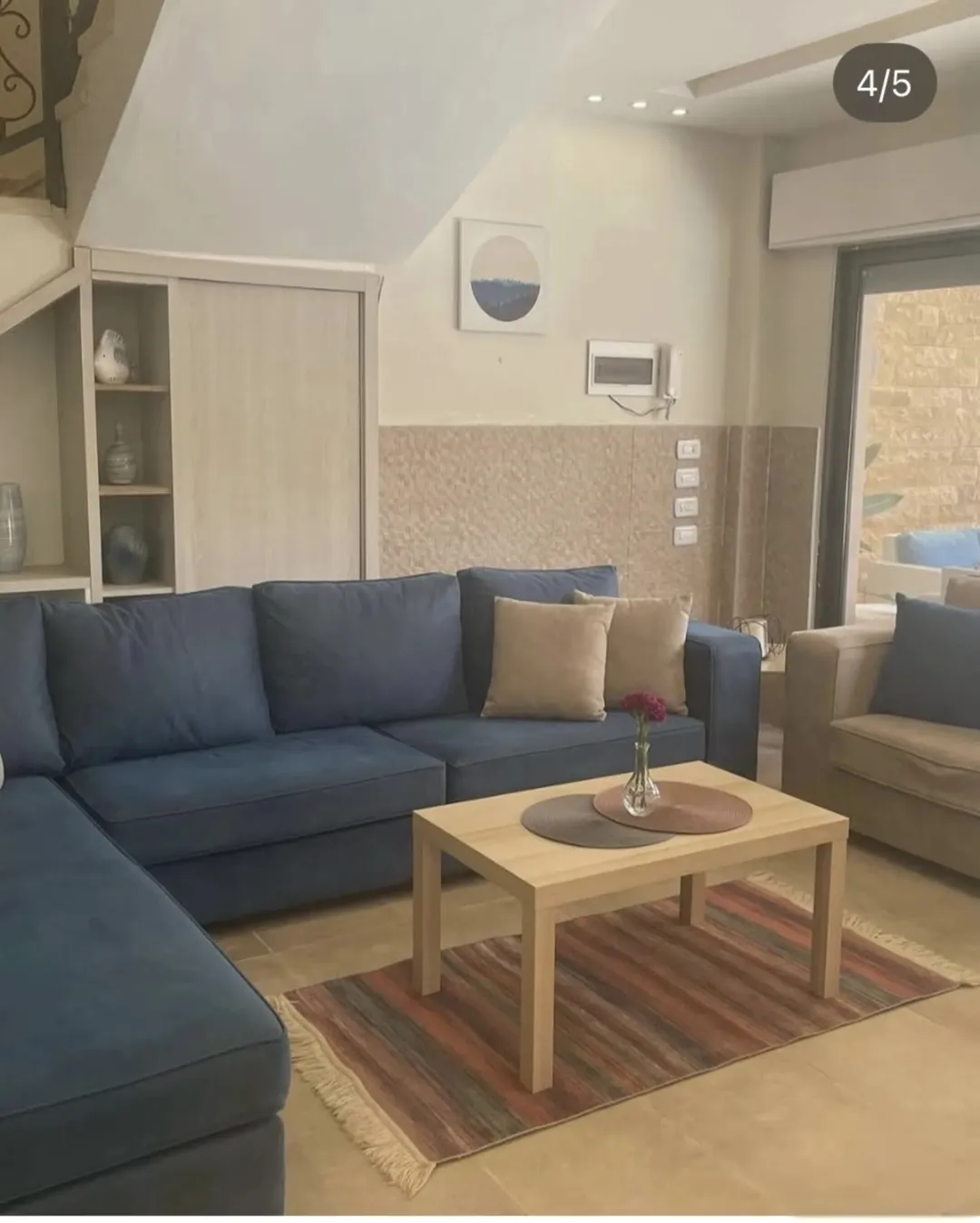 شاليه بمنطقه الجوفه البحر الميت مجهز بالكامل مع بركه سباحه وغرفتين ماستر ومطبخ راكب