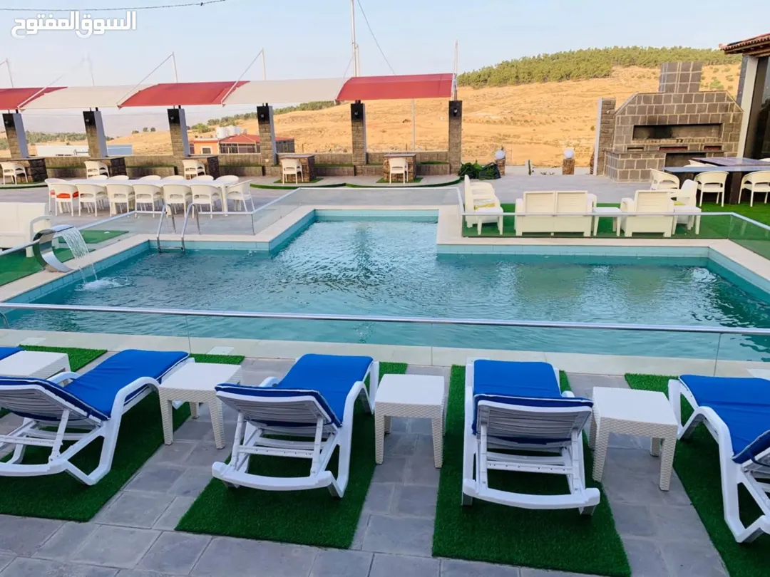 مزرعة الكهف المائي في منطقة جرش – عين النبي \ the water cave farm house