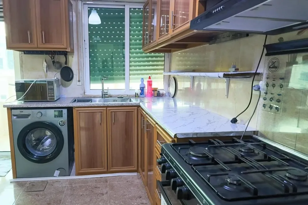 Furnished apartment for rent in Al Rabieh – 3 bedrooms, 110 m², JD 1,350 (Listing 984737)
