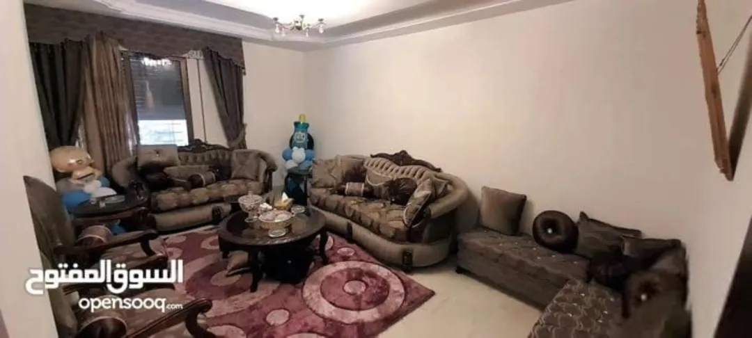 شقة مساحة 113م +70 م ترس خارجي مهوا ومضرب شمس ‘ ‘