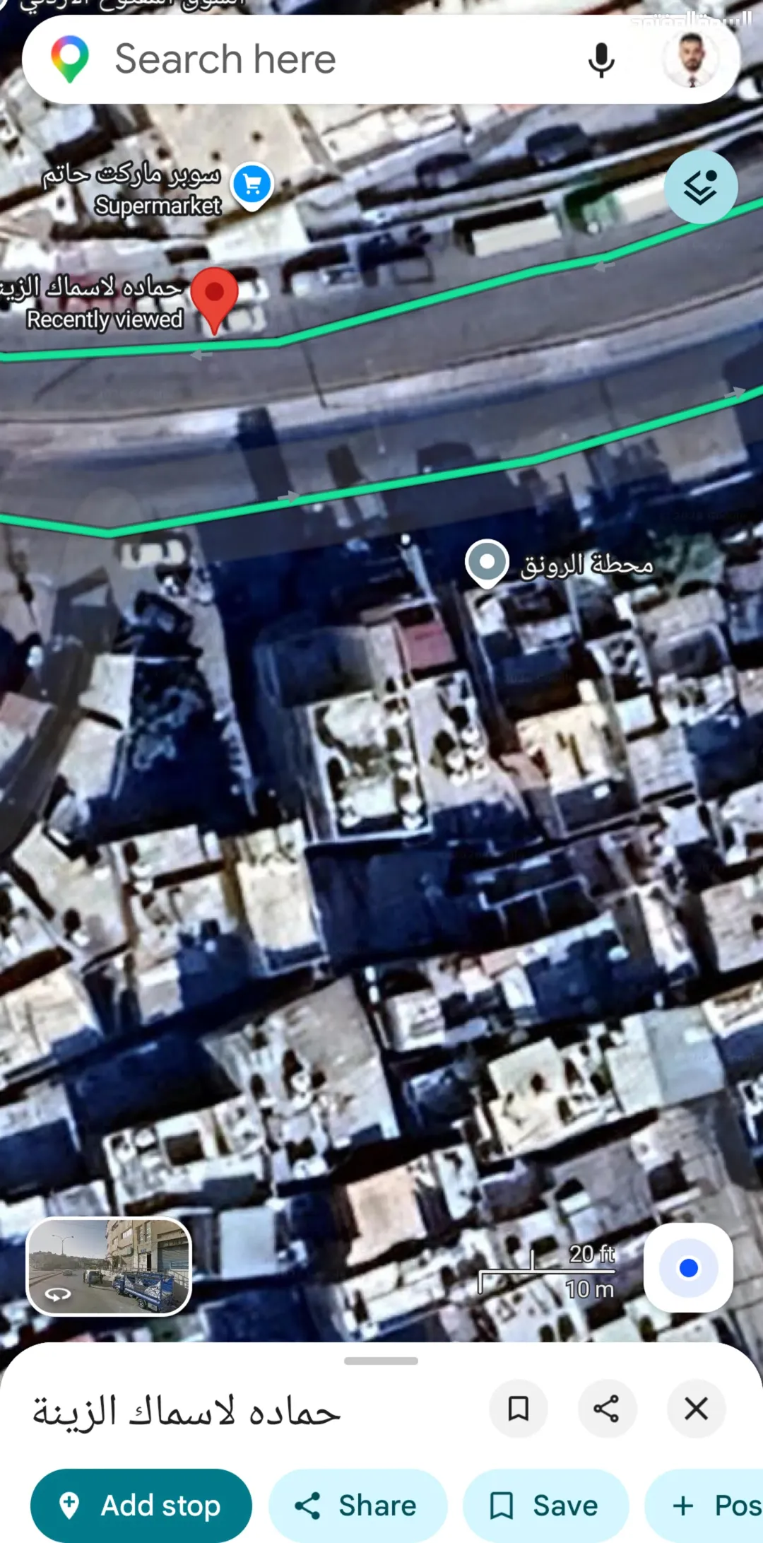 بيت صغير مخيم الحسين شارع 4 سفلي للبيع 4000 دينار