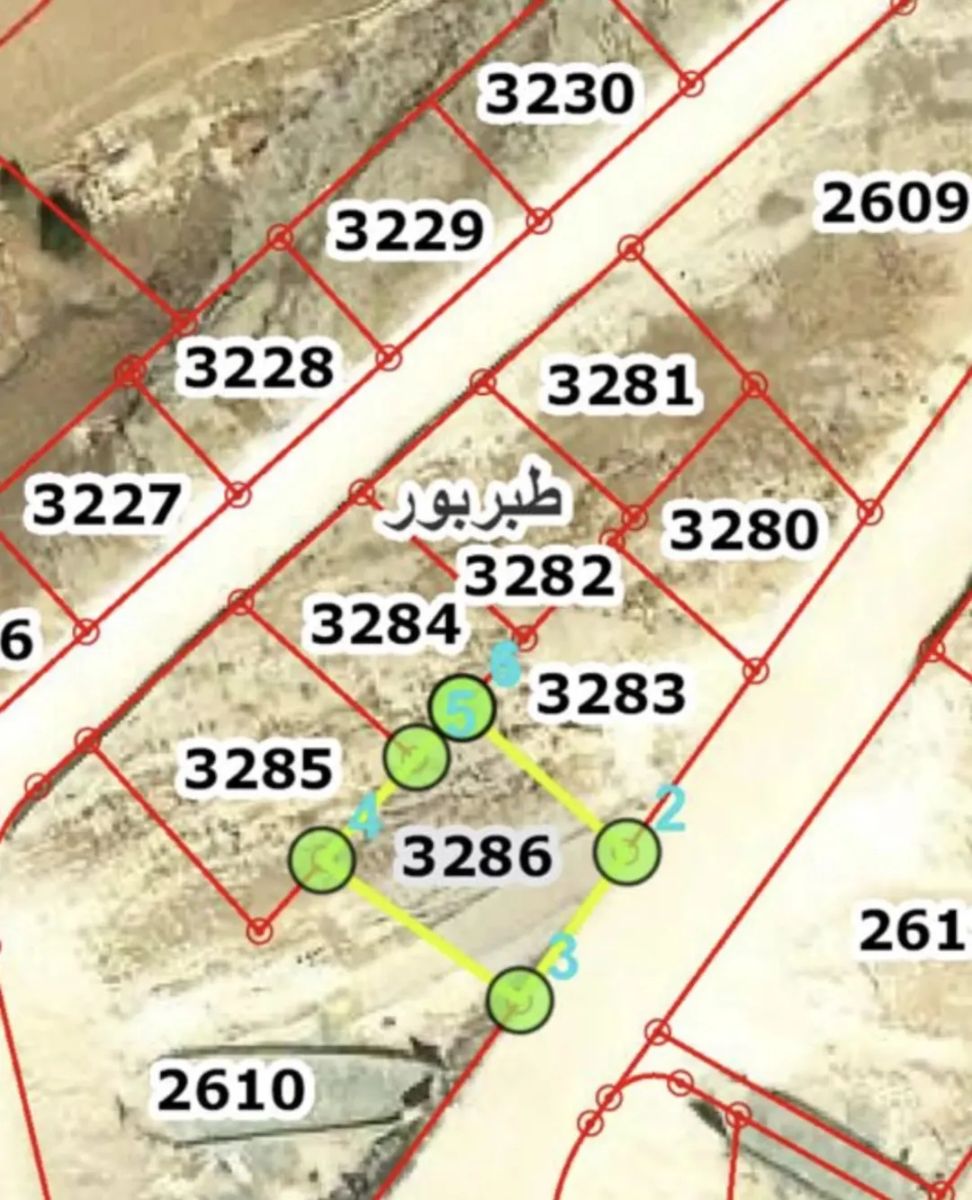 أرض سكنية للبيع أو للبدل في طبربور – عين أرباط